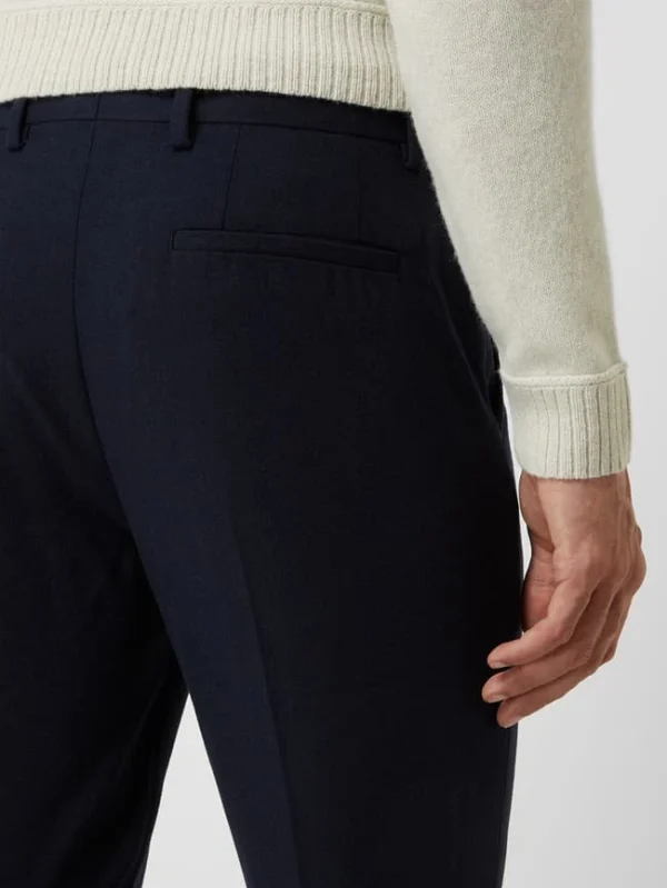 Angebote ? Selected Homme Slim Fit Anzughose Mit Stretch-Anteil Modell ‘Adrian’ – Marineblau ⭐ 4