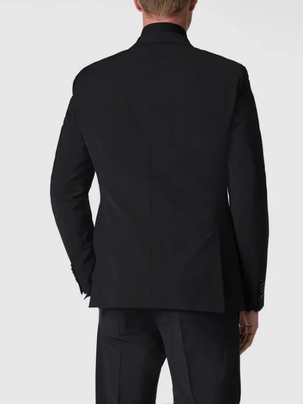 Großhandel ? Strellson Slim Fit 2-Knopf-Sakko Mit Fallendem Revers ‘Flex Cross’ – Schwarz ? 6