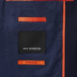 Bestes Angebot ✔️ Roy Robson Extra Slim Fit 2-Knopf-Sakko Aus Schurwollmischung – Marineblau ✔️ 17