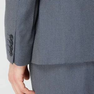 Schlussverkauf ? Matinique Slim Fit 2-Knopf-Sakko Mit Leinen-Anteil Modell ‘Mageorge’ – Marineblau ? 12