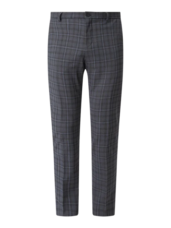 Bestes Angebot ? Selected Homme Slim Fit Anzughose Mit Woll-Anteil Modell ‘Elon’ – Dunkelblau ? 3