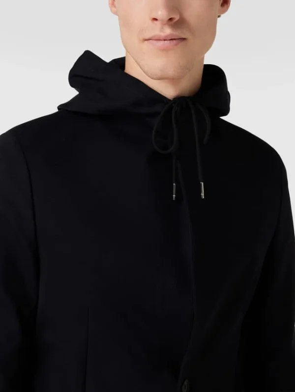 Blitzangebot ⌛ Tommy Hilfiger Sakko Mit Kapuze – Blau ? 4