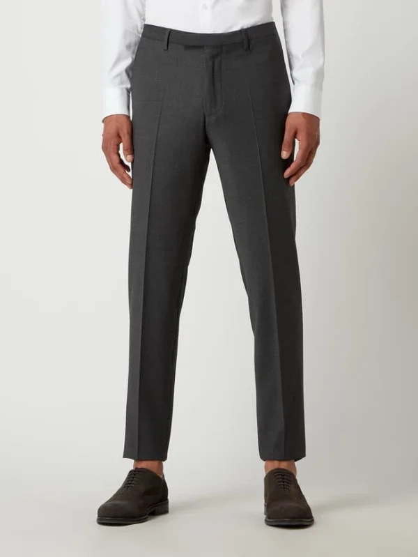 Budget ? Cinque Super Slim Fit Anzughose Mit Stretch-Anteil Modell ‘Cicastello’ – Mittelgrau ? 5