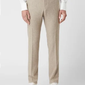 Bester Verkauf ? DIGEL Modern Fit Anzughose Mit Seide-Anteil – Beige ⭐ 13