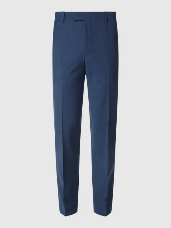Großhandel ? Strellson Anzughose Mit Stretch-Anteil Modell ‘Max’ – Blau ? 1