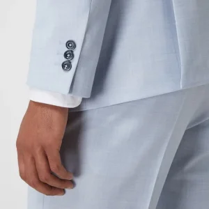 Billig ? Pierre Cardin 2-Knopf-Sakko Mit Stretch-Anteil Modell ‘Grant’ – ‘Futureflex’ – Hellblau ? 16