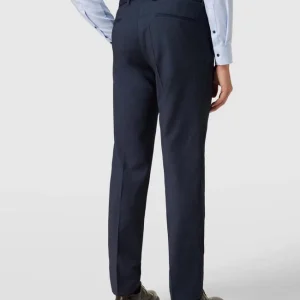 Aktion ? CG – Club Of Gents Slim Fit Anzughose Mit Stretch-Anteil – Marineblau ❤️ 15