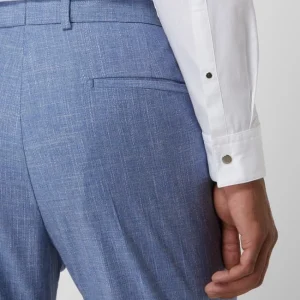 Großhandel ? Strellson Slim Fit Anzughose Mit Leinen-Anteil Modell ‘Luc’ – Hellblau ? 11