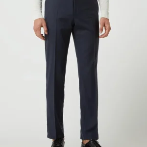 Top 10 ? Windsor Shaped Fit Anzughose Aus Schurwolle Modell ‘Peso’ – Marineblau ? 13