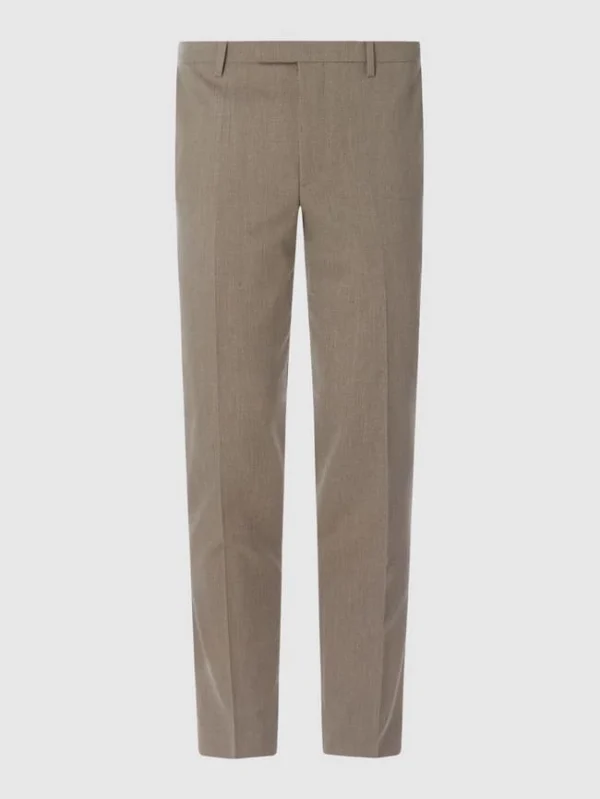 Bestes Angebot ✨ Pierre Cardin Slim Fit Anzughose Mit Stretch-Anteil Modell ‘Ryan’ – ‘Futureflex’ – Hellbraun ? 3