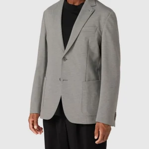 Budget ? BOSS Slim Fit 2-Knopf-Sakko In Melierter Optik Modell ‘Hanry’ – Hellgrau ? 13