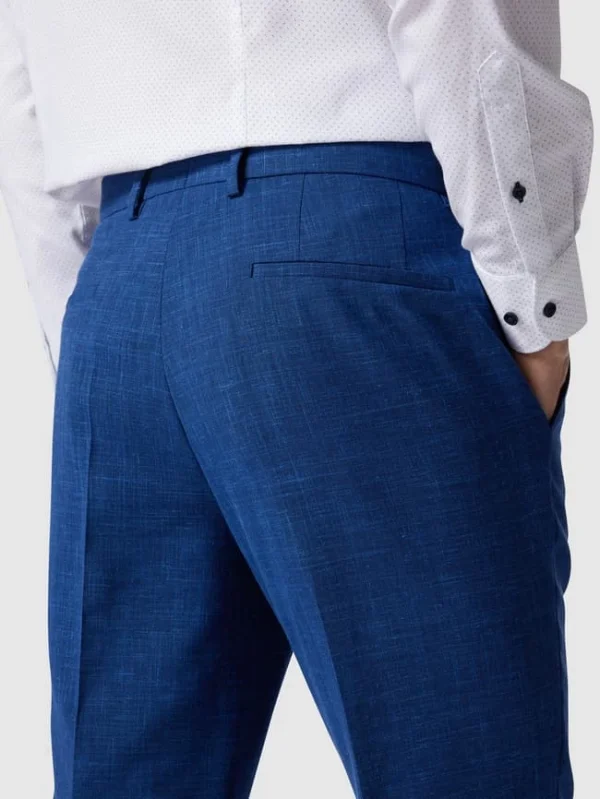 Beste Bewertungen von ? BOSS Regular Fit Anzughose Mit Woll-Anteil Modell ‘Leon’ – Blau ? 4