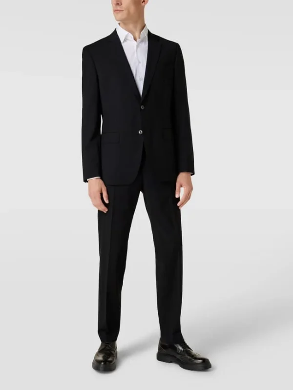Neu ? BOSS Slim Fit Anzughose Modell ‘Genius’ – Schwarz ? 1