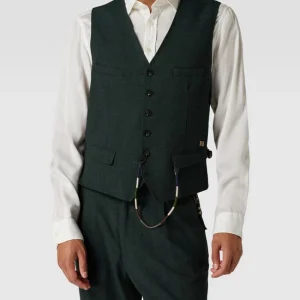 Bestes Angebot ? CG – Club Of Gents Weste Mit V-Ausschnitt Modell ‘Mason’ – Grün ? 13