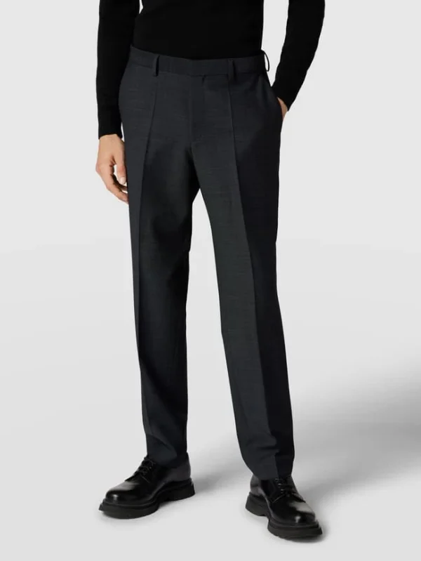 Top 10 ? BOSS Hose Mit Bügelfalten Modell ‘Simmons’ – Anthrazit ? 5