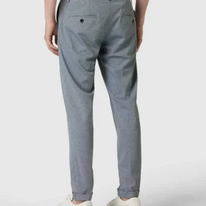 Besorgen ? CG – Club Of Gents Stoffhose Mit Hahnentrittmuster – Blau ? 15