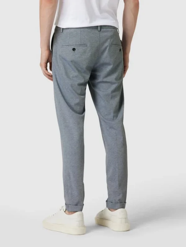Besorgen ? CG – Club Of Gents Stoffhose Mit Hahnentrittmuster – Blau ? 6
