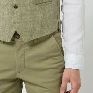 Rabatt ? CG – Club Of Gents Weste Aus Baumwolle Modell ‘Paddy’ – Grün ❤️ 11