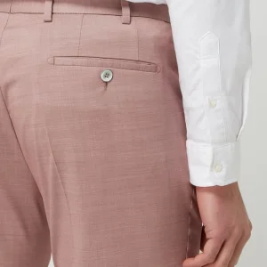Neu ? DIGEL Slim Fit Anzughose Mit Stretch-Anteil Modell ‘Franco’ – Altrosa ? 11
