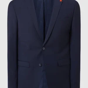 Bestes Angebot ✔️ Roy Robson Extra Slim Fit 2-Knopf-Sakko Aus Schurwollmischung – Marineblau ✔️ 11