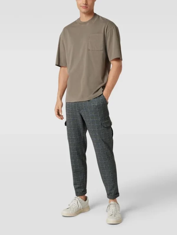 Brandneu ? Cinque Stoffhose Mit Karo-Muster Modell ‘CiBotto’ – Mittelgrau ? 1