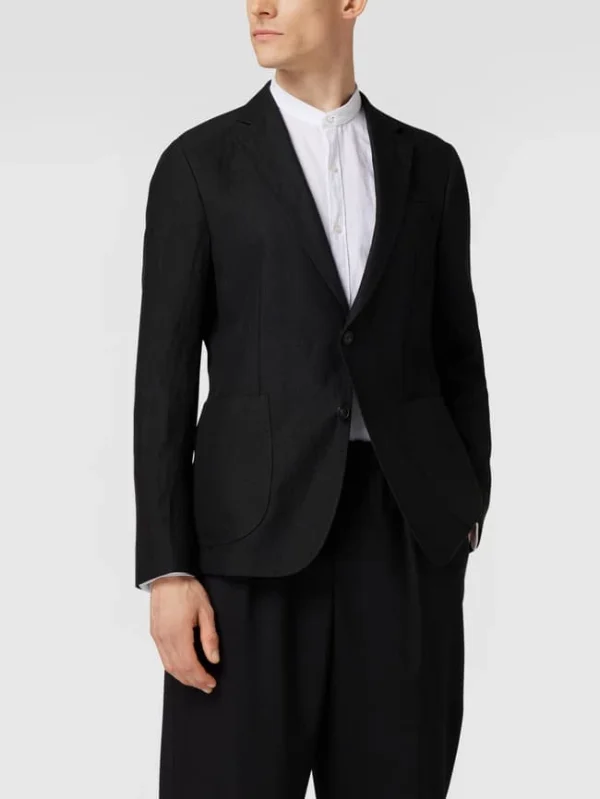 Bester Verkauf ✔️ JOOP! Collection Sakko Aus Leinen – Schwarz ⌛ 5