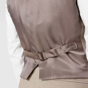 Schlussverkauf ✨ Tiger Of Sweden Weste Mit Kontrastrückseite – Beige ✨ 11