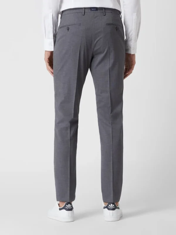 Billig ⭐ Pierre Cardin Anzughose Mit Schurwoll-Anteil Modell ‘Ryan’ – ‘Futureflex’ – Anthrazit ✨ 6