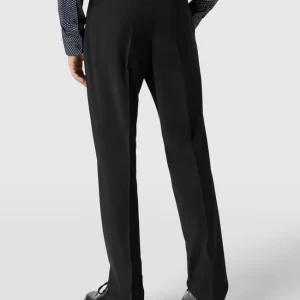 Am billigsten ✨ BOSS Anzughose In Unifarbenem Design – Schwarz ? 15