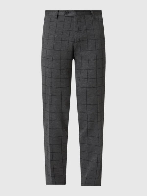 Brandneu ? DIGEL Extra Slim Fit Anzughose Mit Viskose-Anteil Modell ‘Nanno’ – Mittelgrau ? 3