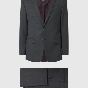 Besorgen ✨ Daniel Hechter Modern Fit Anzug Mit Woll-Anteil – Anthrazit ? 12