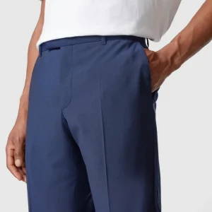 Schlussverkauf ? Strellson Slim Fit Anzughose Aus Reiner Schurwolle – Blau ? 11