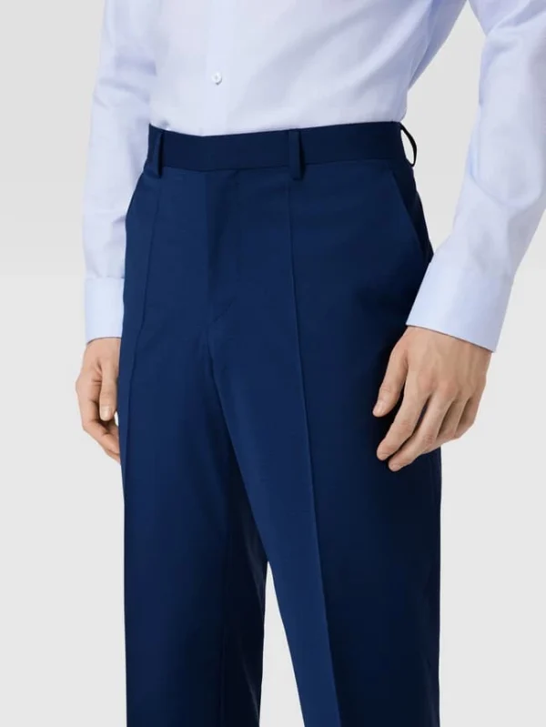 Bestes Angebot ? BOSS Anzughose In Unifarbenem Design – Royalblau ? 4
