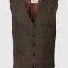 Brandneu ? Carl Gross Weste Mit Leistentaschen Modell ‘Wilson’ – Dunkelbraun ❤️ 17