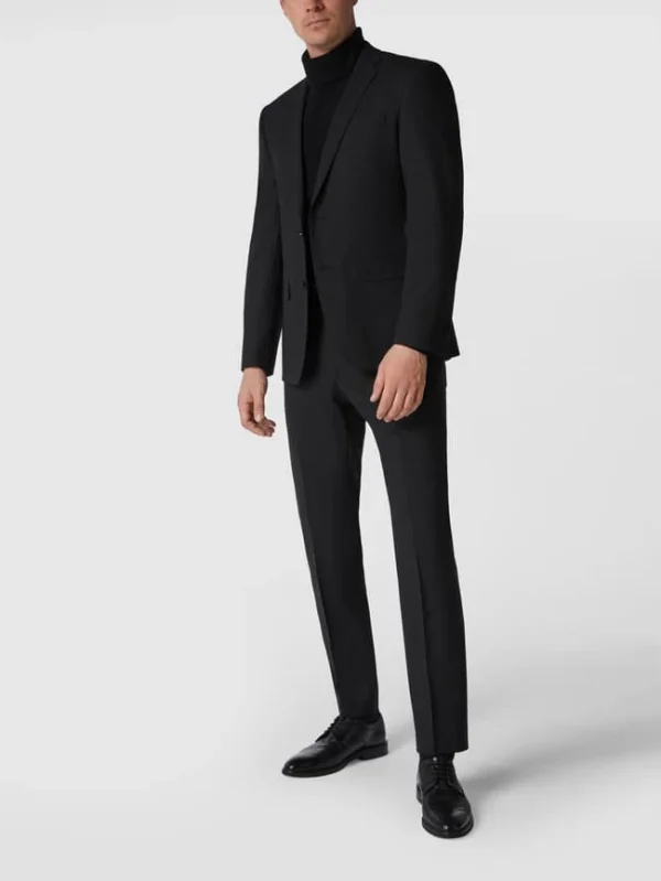 Top 10 ⭐ Daniel Hechter Modern Fit 2-Knopf-Sakko Mit Stretch-Anteil – Schwarz ? 1