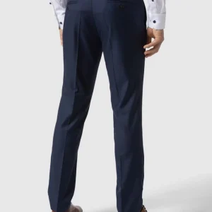 Bester Verkauf ? CG – Club Of Gents Slim Fit Anzug-Hose Aus Schurwolle – Blau ? 15