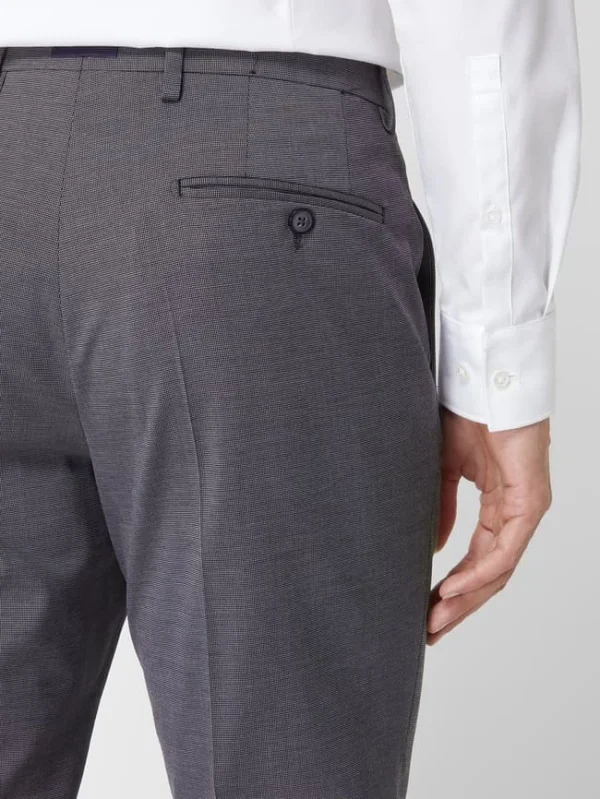 Billig ⭐ Pierre Cardin Anzughose Mit Schurwoll-Anteil Modell ‘Ryan’ – ‘Futureflex’ – Anthrazit ✨ 4