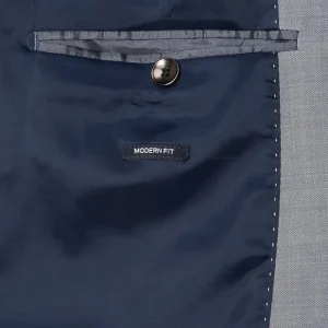 Großhandel ❤️ JOOP! Collection Modern Fit 2-Knopf-Sakko Mit Schurwoll-Anteil Modell ‘Finch’ – Hellgrau Meliert ⌛ 10