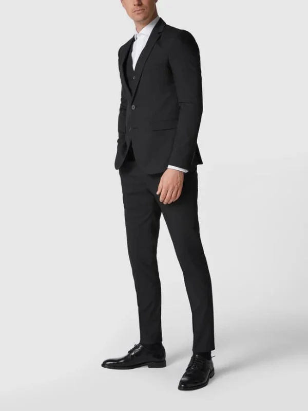 Blitzangebot ❤️ Montego Anzug-Hose Mit Stretch-Anteil – Schwarz ? 1