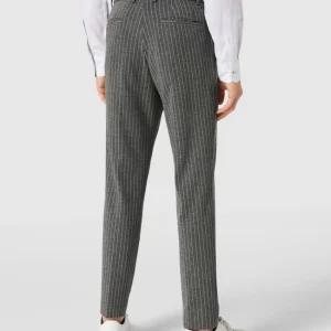 Auslauf ⌛ JOOP! Collection Bundfaltenhose Mit Nadelstreifen – Hellgrau ? 15