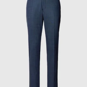 Am billigsten ? Drykorn Slim Fit Stoffhose Mit Bügelfalten Modell ‘Piet’ – Dunkelblau ? 9