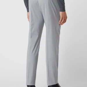 Bestpreis ? S.Oliver BLACK LABEL Slim Fit Anzughose Mit Stretch-Anteil Modell ‘s.Opure’ – Hellgrau ? 15