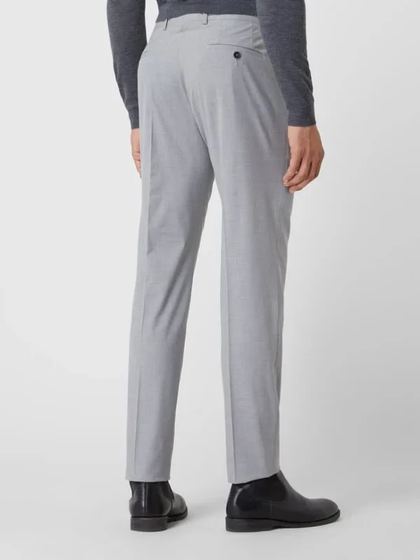 Bestpreis ? S.Oliver BLACK LABEL Slim Fit Anzughose Mit Stretch-Anteil Modell ‘s.Opure’ – Hellgrau ? 6