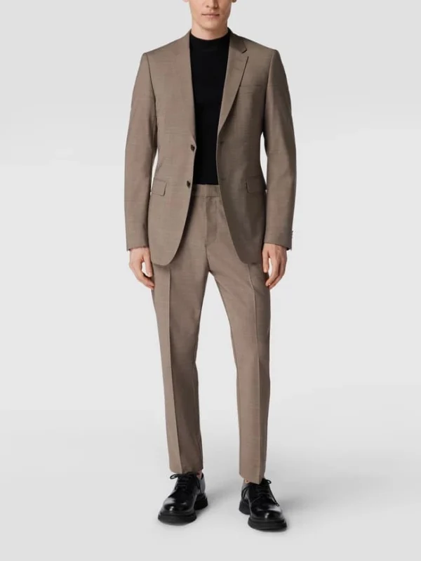 Schlussverkauf ? Tiger Of Sweden Regular Fit Anzughose Mit Woll-Anteil – Mittelbraun ? 1