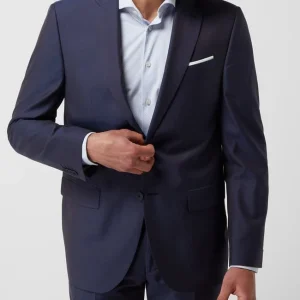 Bestes Angebot ? Pierre Cardin Regular Fit 2-Knopf-Sakko Aus Schurwollmischung Modell ‘Grant’ – ‘Futureflex’ – Marineblau ? 15