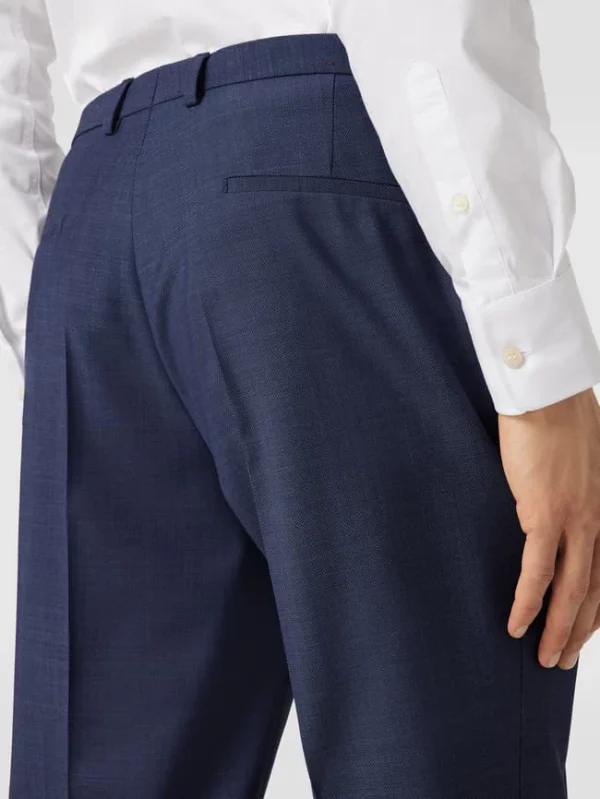 Aktion ? HUGO Hose Mit Bügelfalten Modell ‘Hesten’ – Hellblau ? 4