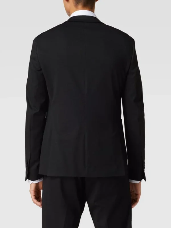 Bester Verkauf ? Cinque Slim Fit 2-Knopf-Sakko Mit Kissing Buttons Modell ‘CiDati’ – Schwarz ✔️ 6