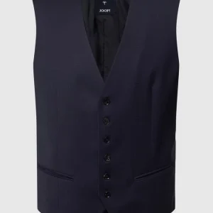 Blitzangebot ? JOOP! Collection Slim Fit Weste Mit Webstruktur Modell ‘White’ – Marineblau ❤️ 9