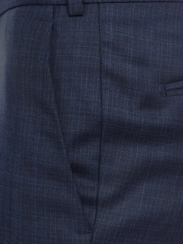 Budget ? DIGEL Modern Fit Anzughose Aus Schurwolle Modell ‘Per’ – Marineblau ? 3