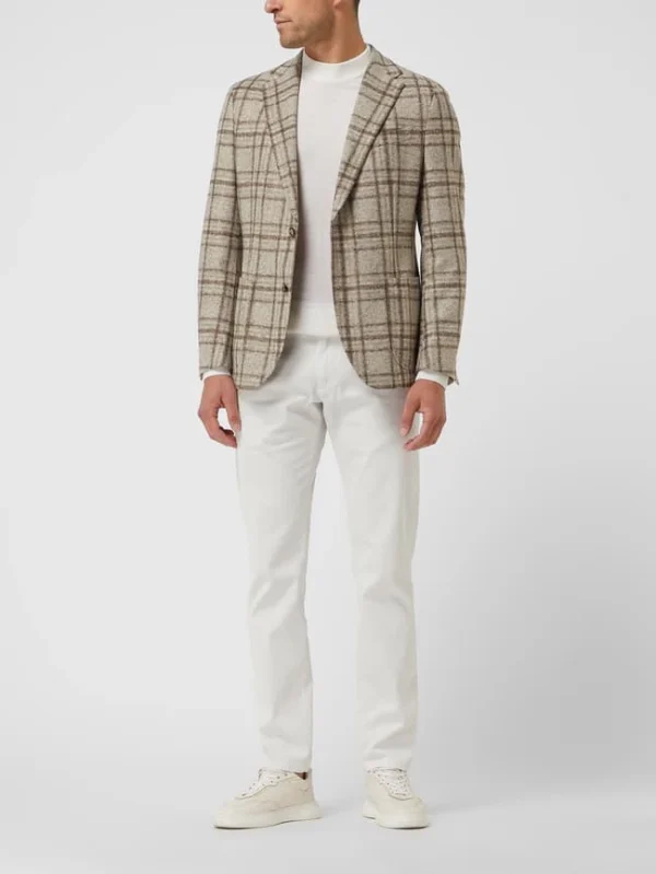 Auslauf ❤️ Windsor 2-Knopf-Sakko Mit Woll-Anteil Modell ‘Giro’ – Beige ? 1